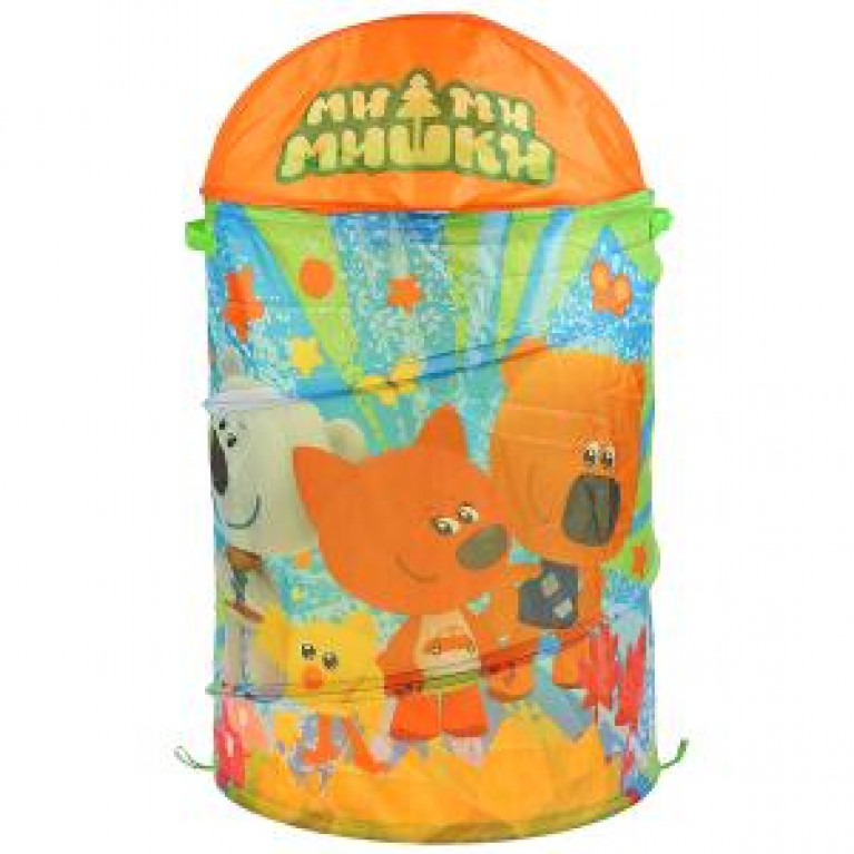 Корзина для игрушек Ми-ми-мишки 43*60см ИГРАЕМ ВМЕСТЕ в кор.24шт