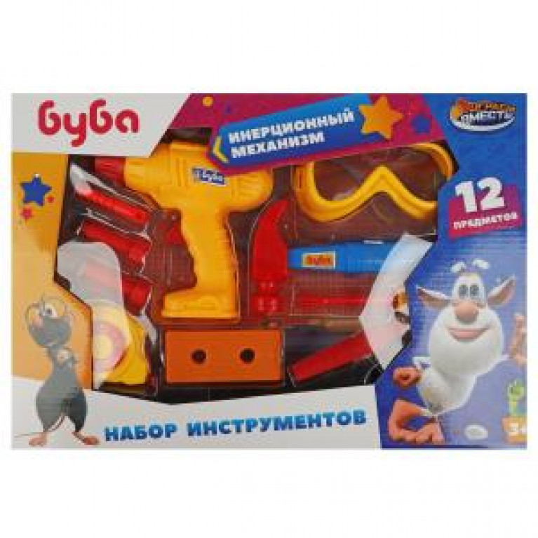 Набор инструментов БУБА кор.39,5*28*5см ИГРАЕМ ВМЕСТЕ в кор.2*18шт