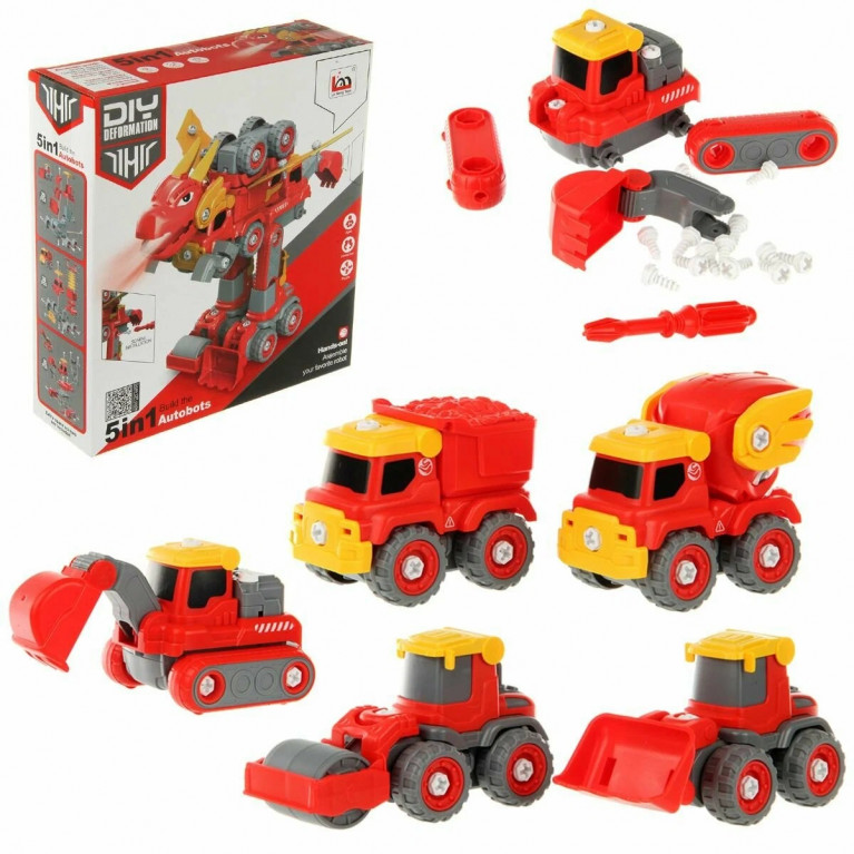 Игрушка робот-трансформер 5в1 28*8,5*26 см 120092