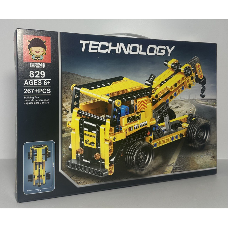 Игрушка конструктор в коробке  829 42*6*29 см 267 деталей