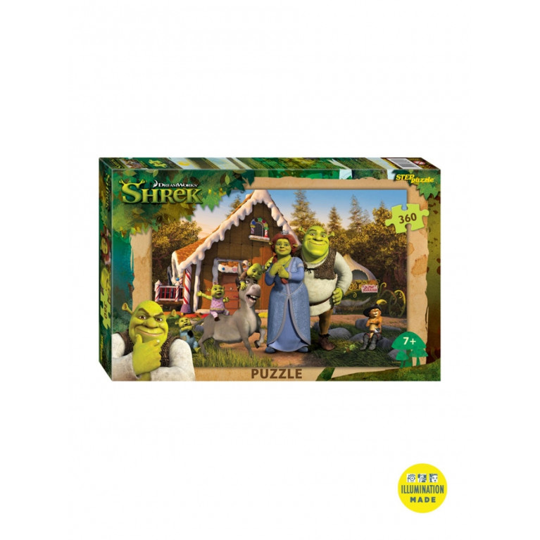 Steppuzzle  Пазлы   360 96086 DreamWorks. Мульти. Shrek