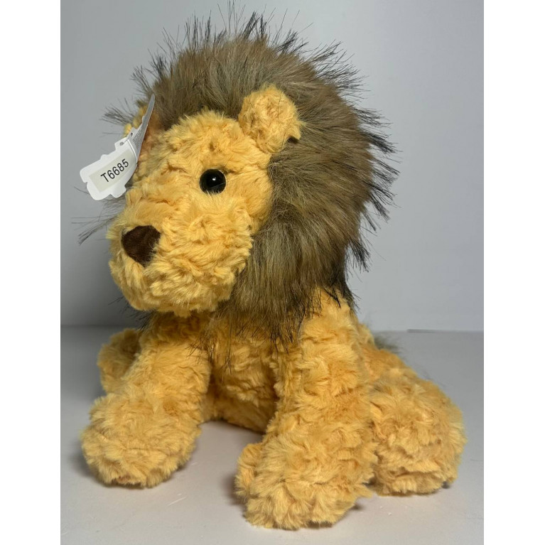 Игрушка мягкая лев 25 см t6685