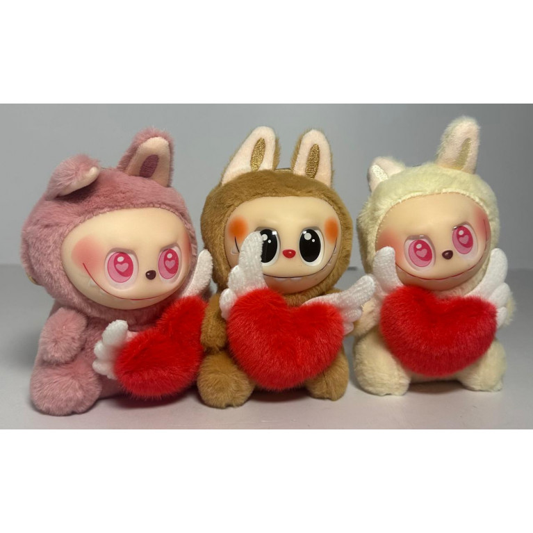 Игрушка мягкая брелок 14 см герой оттягивается сердце