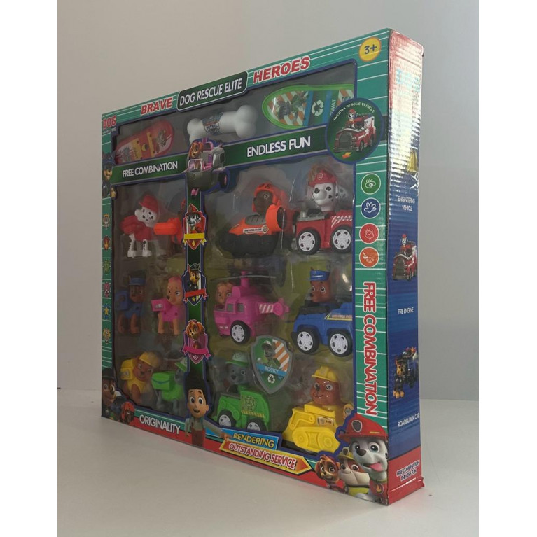 Игрушка набор собак спасателей  в/к 5548   ффф