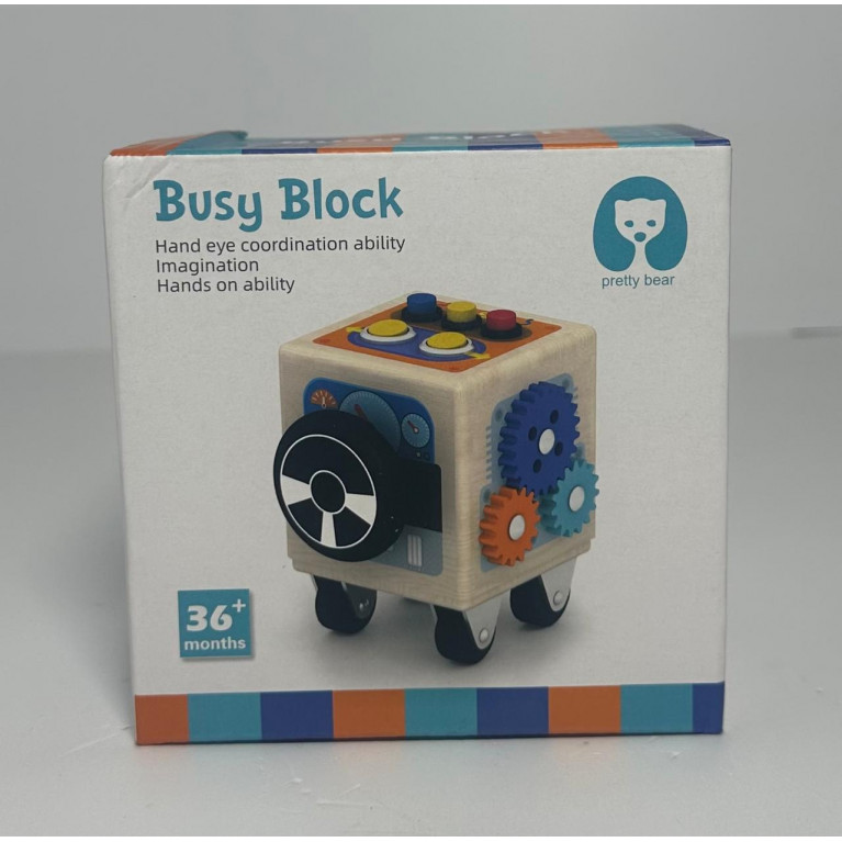 Игрушка развивающая деревянный сортер 11*8,5*11 см