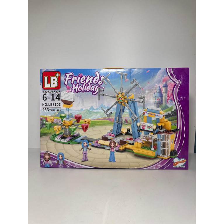 Игрушка конструктор  433 детали  lb8101 47*32*7 см