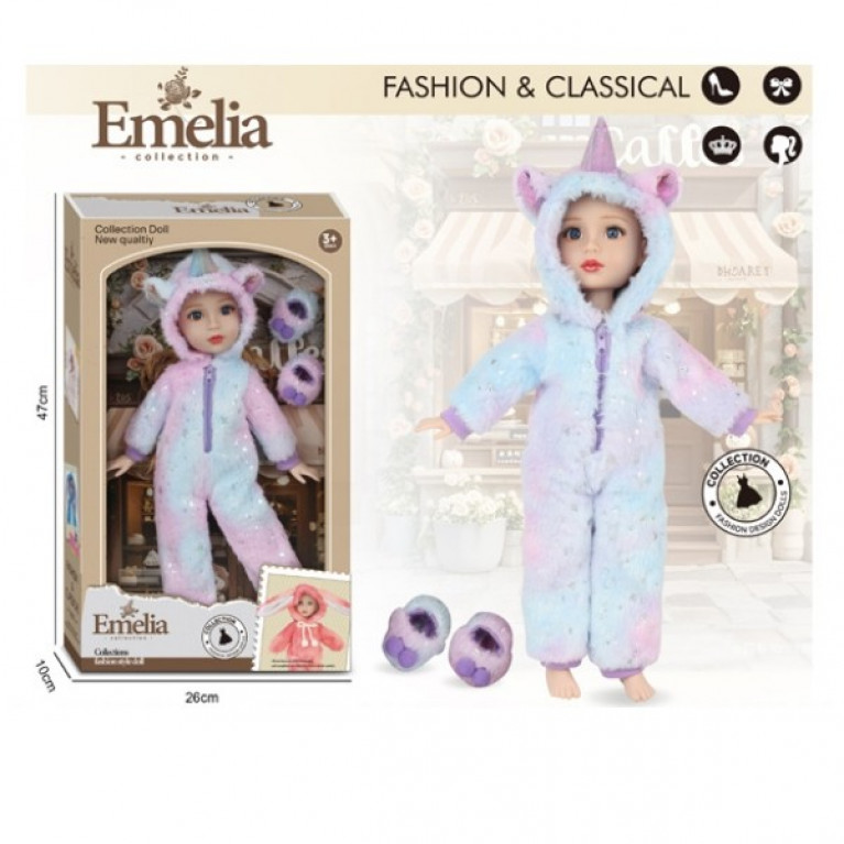 Кукла 40 см в наборе с аксессуарами, в/к 28*10*47 см