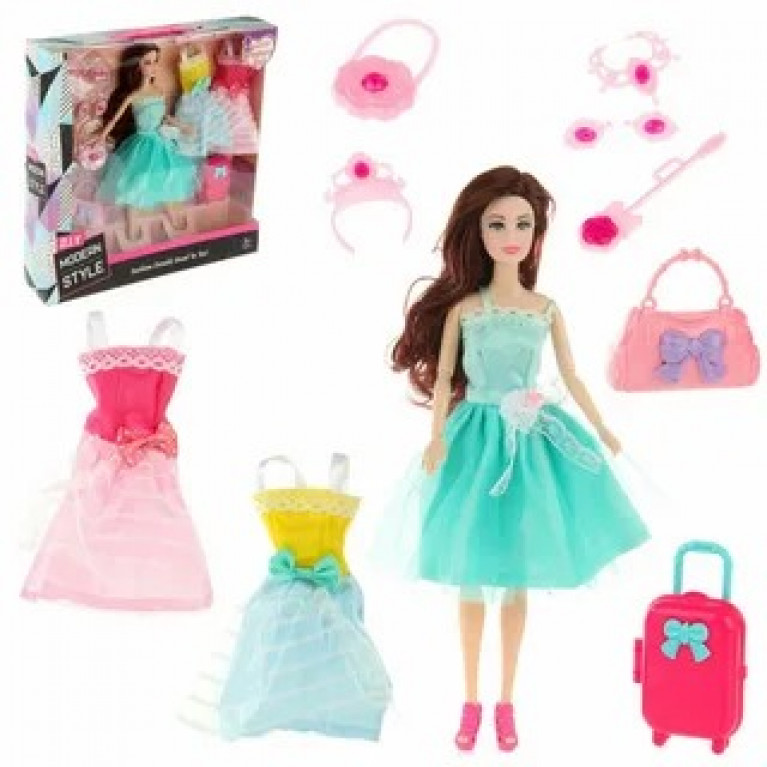 Игрушка кукла с набором одежды 32,2*7*32,5 см 126372