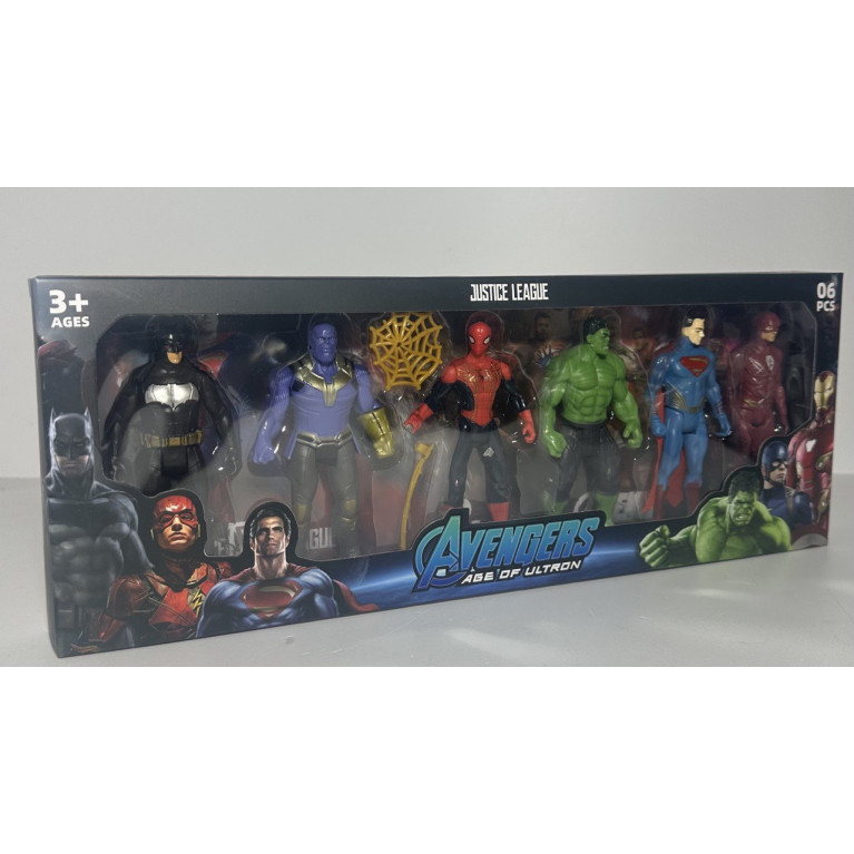 Игрушка набор героев в коробке 6в1 8156 41*15*3,5 см