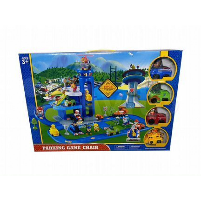 Игрушка база  парковка с машинками  51*11*36 см XZ-863N