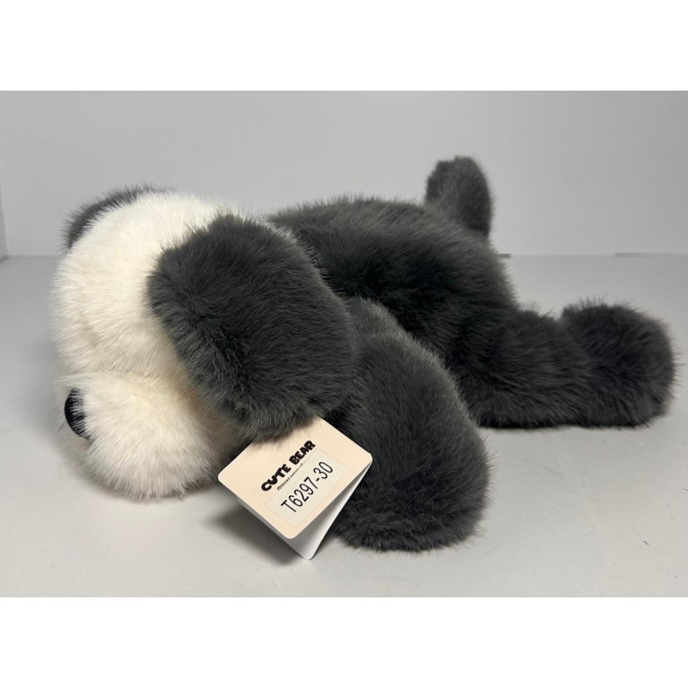 Игрушка мягкая  собака  лежачая антистресс 30 см t6297-30