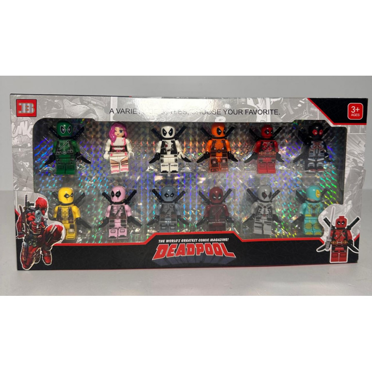 Игрушка набор фигурок героев  в коробке 12в1 33200 30*3*15 см