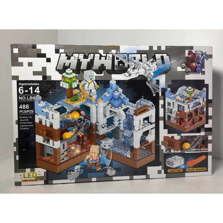 Игрушка конструктор в коробке 488 детали 47*7*32 см lb608  ффф