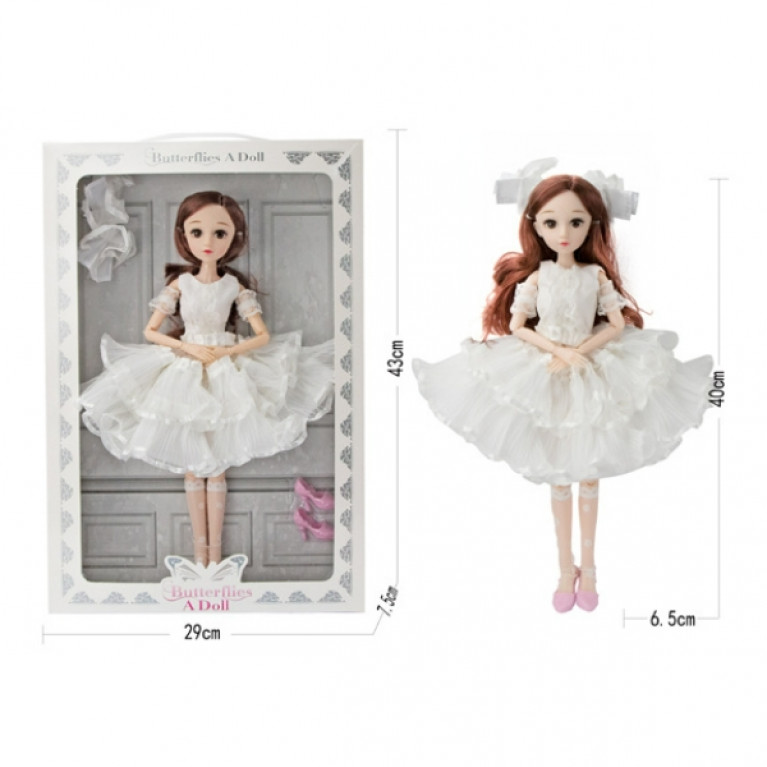 Кукла 40 см, с аксессуарами, ручки и ножки на шарнирах, в/к 43*29*7,5 см