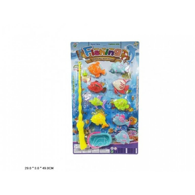 Игрушка детская:Рыбалка на листе 3067-41 29*4*49 см