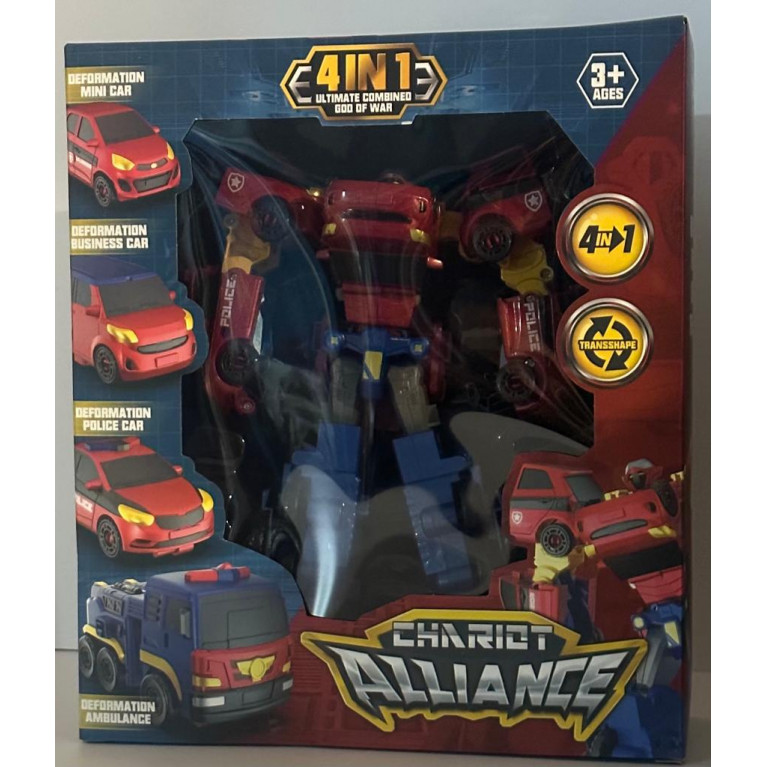 Игрушка трансформер 4в1 q1929 23*8*27 см