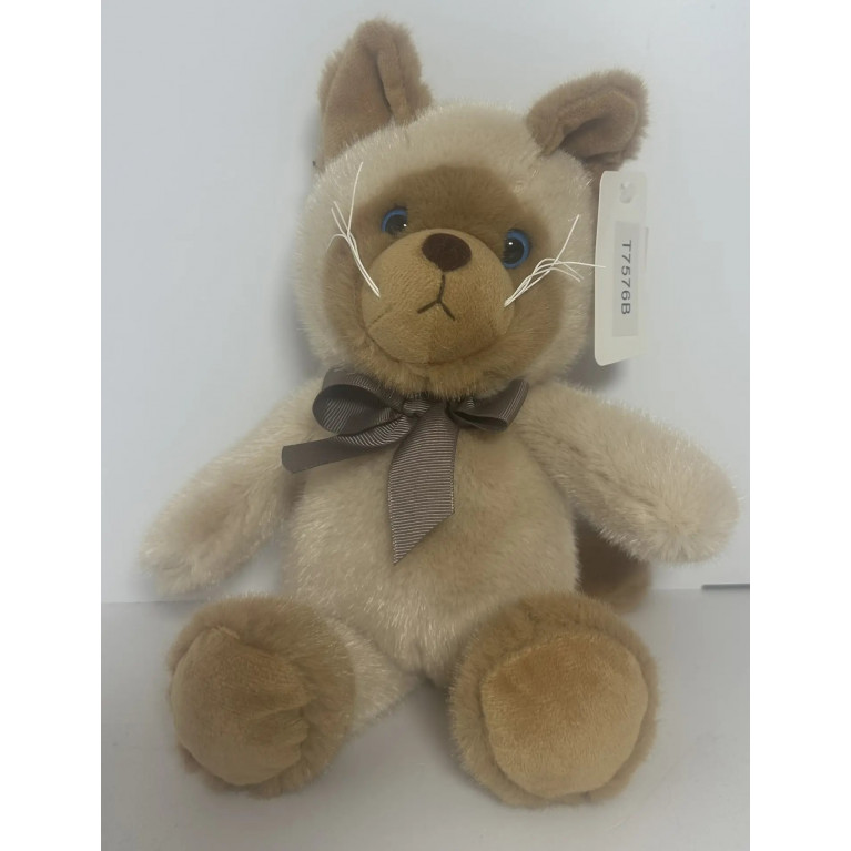 Игрушка мягкая кошка мягкая 30 см t7576