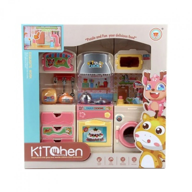 Игровой набор Кухня для кукол 34*9,5*34 см  117937