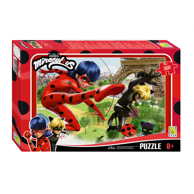 Steppuzzle  Пазлы   360 96140 леди баг и супер-кот