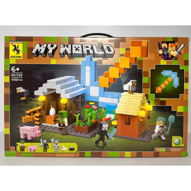 Игрушка конструктор в коробке 785 445 деталей 46*6*30 см
