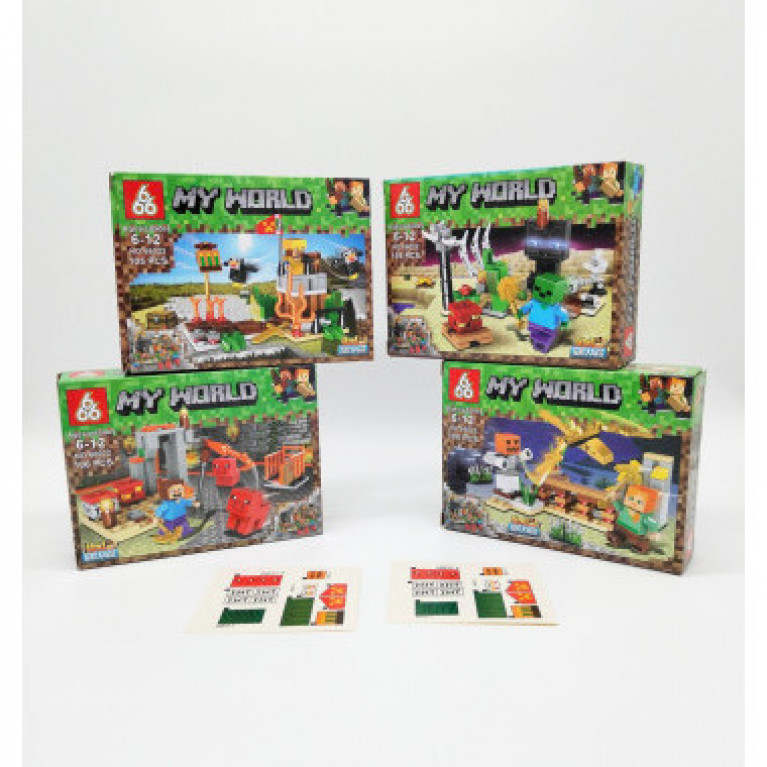 Конструктор 66022  "На Ферме" 8 шт в упаковке 18х14х4.3 см