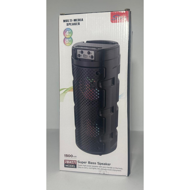 Колонка музыкальная , свет в коробке 15*34*15 см zqs4271