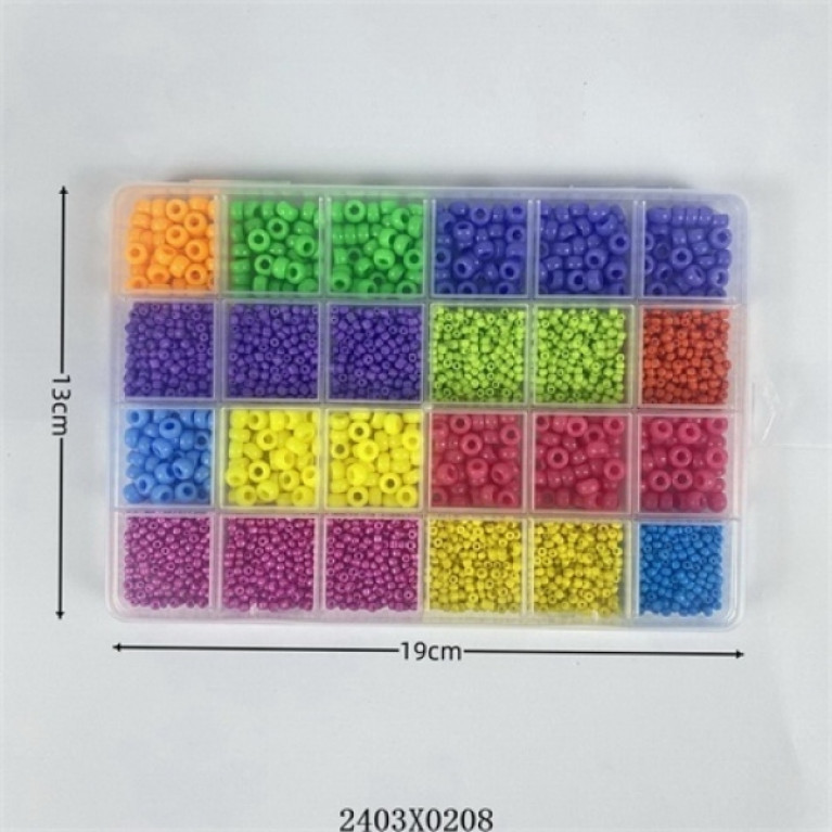 Набор для рукоделия в ассорт. в пласт. кор. в кор.120шт