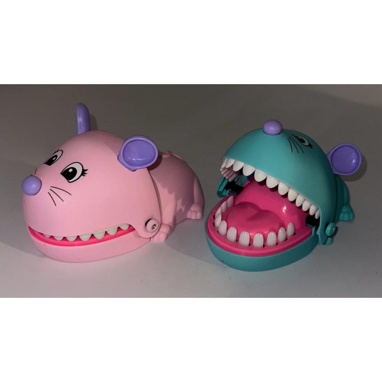 Игрушка зубастик  мышь кусает за палец x023-9c