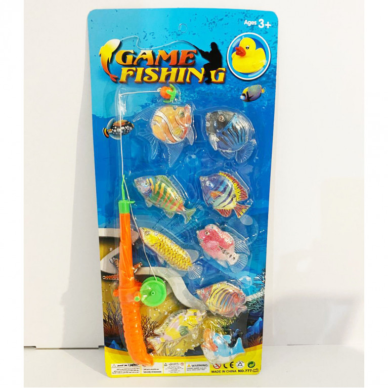 Игрушка детская:Рыбалка на листе 21.5*3*46 см