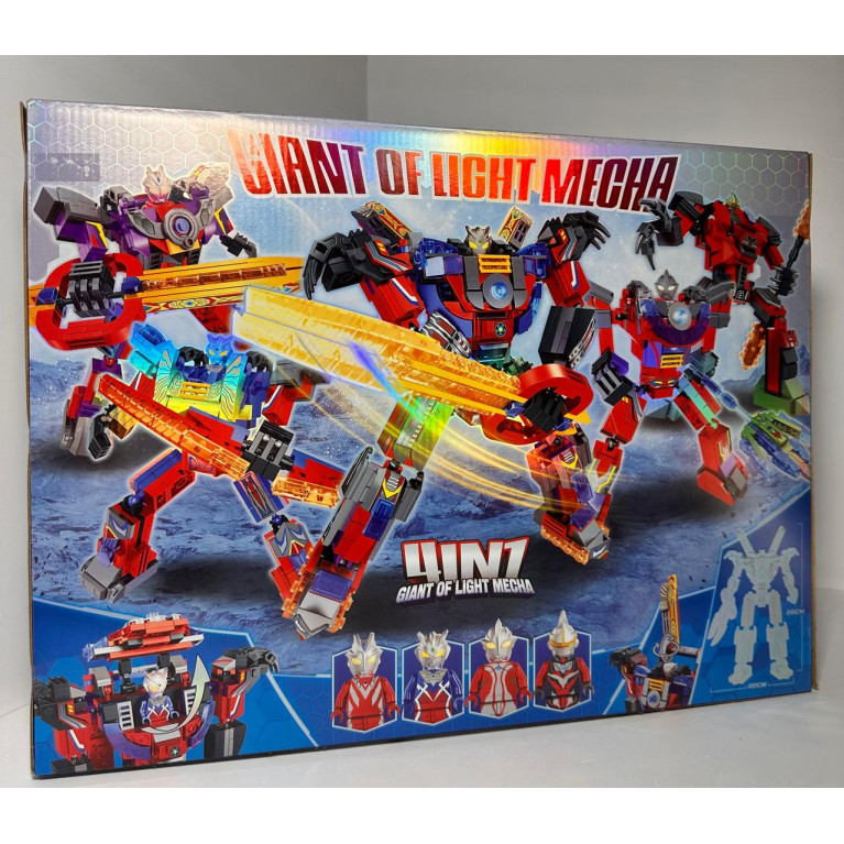 Игрушка конструктор в коробке 4в1 bb097  944 деталей 36*8*48 см