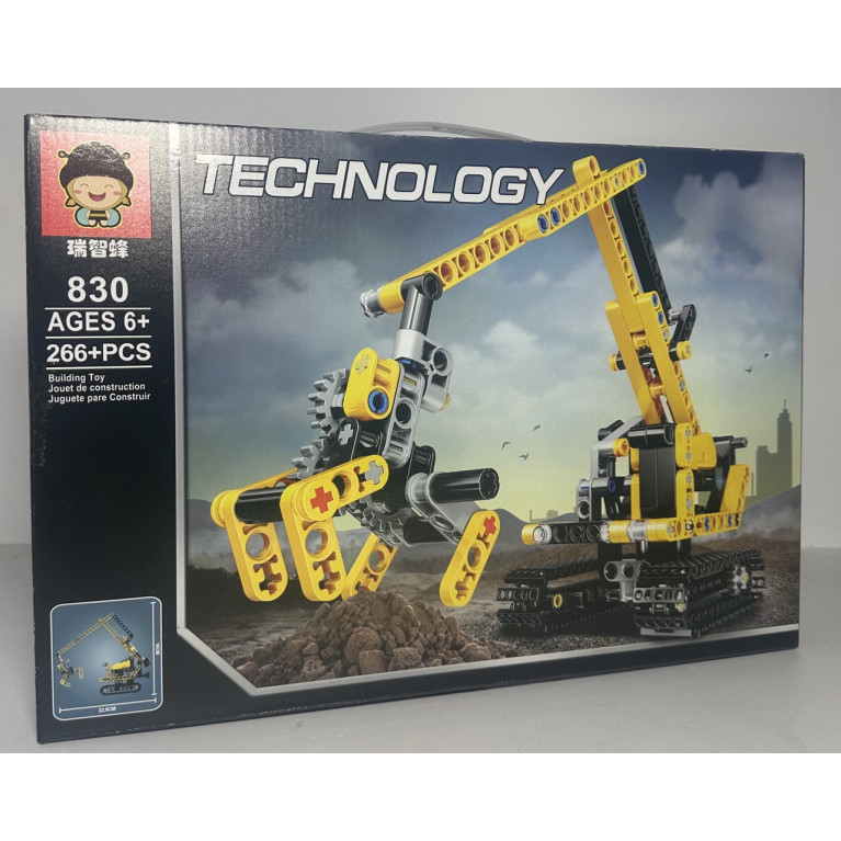 Игрушка конструктор в коробке  830 42*6*29 см 266 деталей