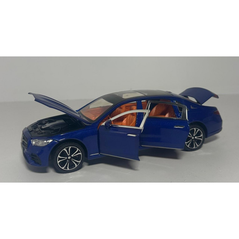 Игрушка машина металл без коробки свет звук ,открываются двери ,багажник, капот, поворачивают колёса, 1:24  22*7*7,5 см