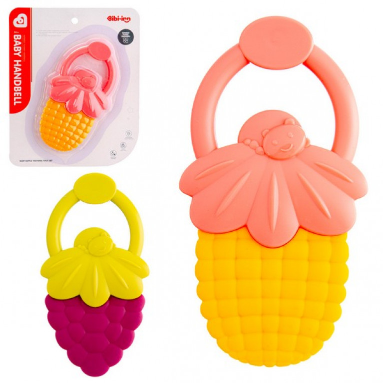 Погремушка, 2 вида в ассортименте, на блистере 16,5*13,5*3 см