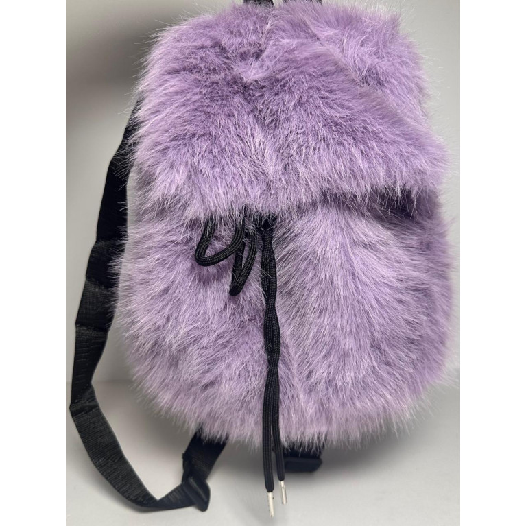 Рюкзак меховой  для девочки  32 см