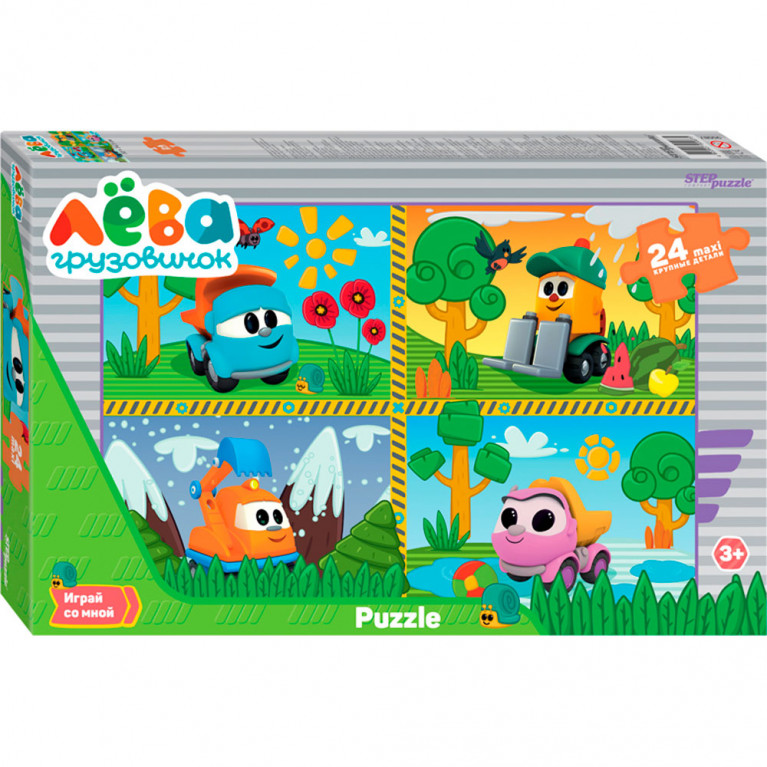 Мозаика "puzzle" maxi 24 "Грузовичок Лёва" (ООО "Первый проект")