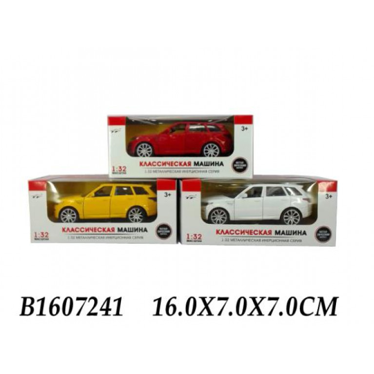 Машина металл. инерц. цвет в ассорт. TF9905 в кор. в кор.2*96шт