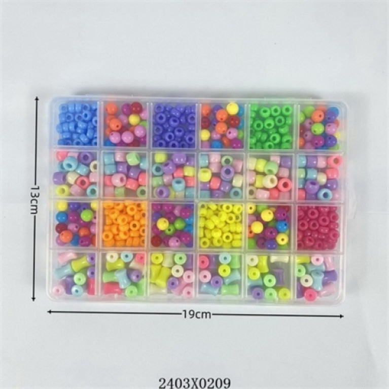 Набор для рукоделия в ассорт. в пласт. кор. в кор.120шт