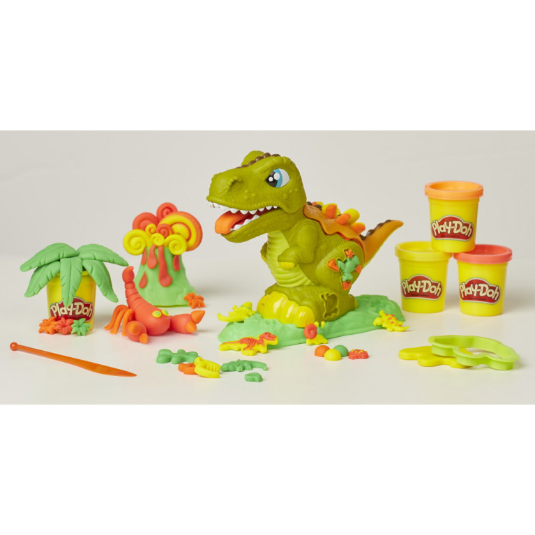 Игрушка для творчества динозавр с набором для лепки