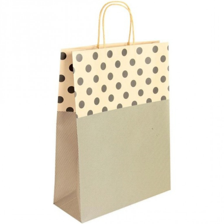 Подарочный пакет 99304   бум. 22 супер бол.- Изящный крафт 30х40х12см 12шт/уп