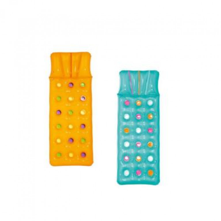 43014 BW, Bestway, Надувной матрас для плавания 188х71см, до 90кг, 2 вида, уп.