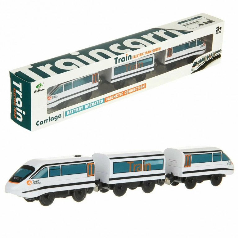 Поезд на батарейках 38.8х5х7.5 см. 130654