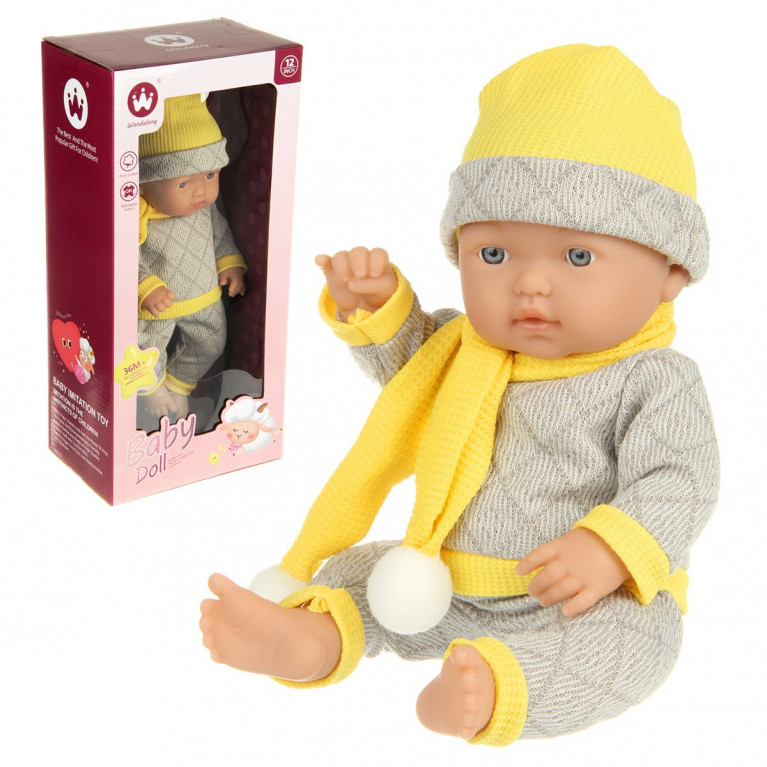 Пупс 17х11,5х36 см. кор. 132661