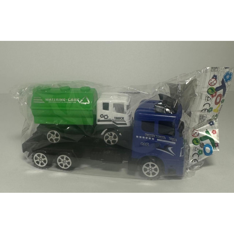 Игрушка автовоз инерция в пакете 20 см