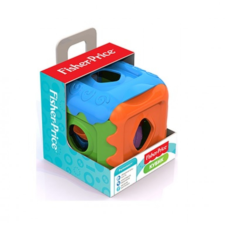 Нордпласт 783 Fisher-Price. Дидактическая игрушка Кубик Фишер Прайс