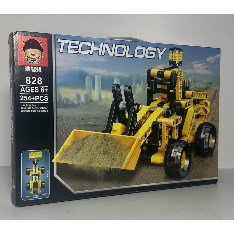 Игрушка конструктор в коробке  828 42*6*29 см 254 деталей