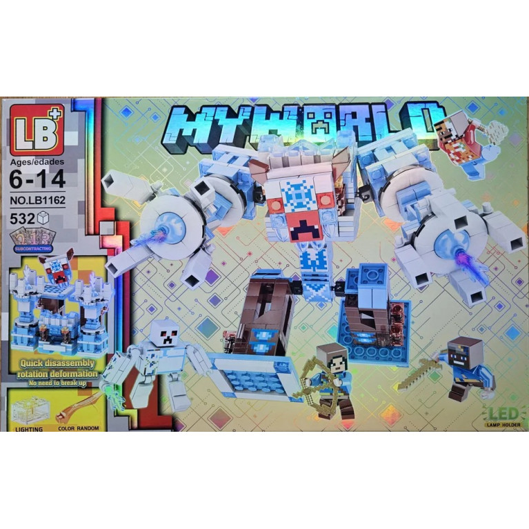 Игрушка конструктор  532 дет 47*7*32 см lb1162