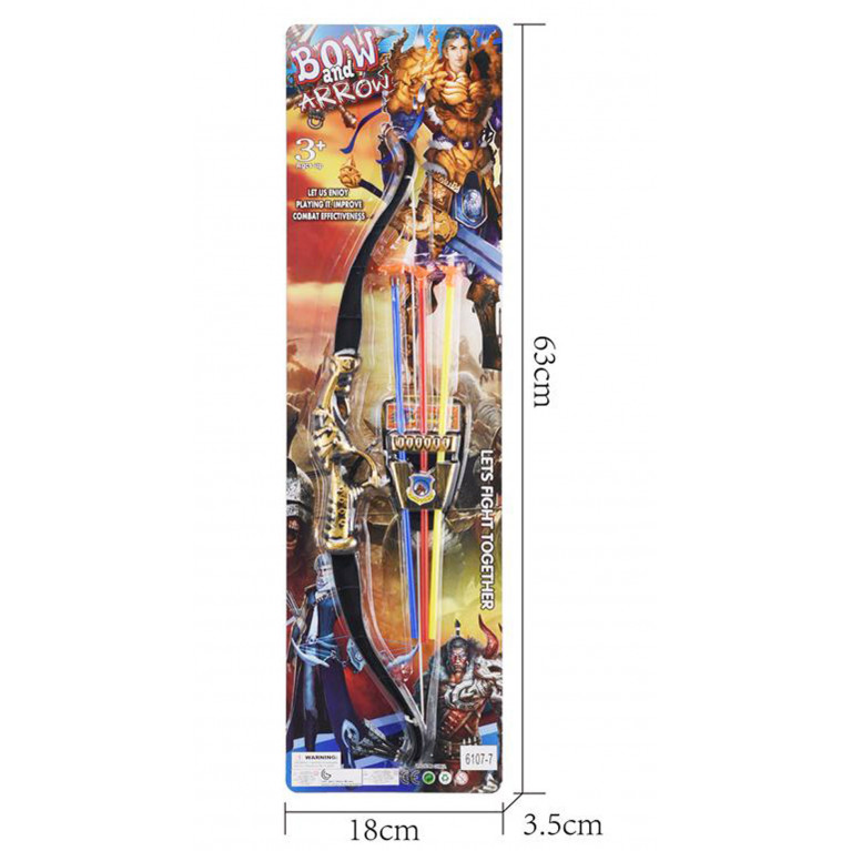 Игрушка детская:Лук на листе  63*18 см