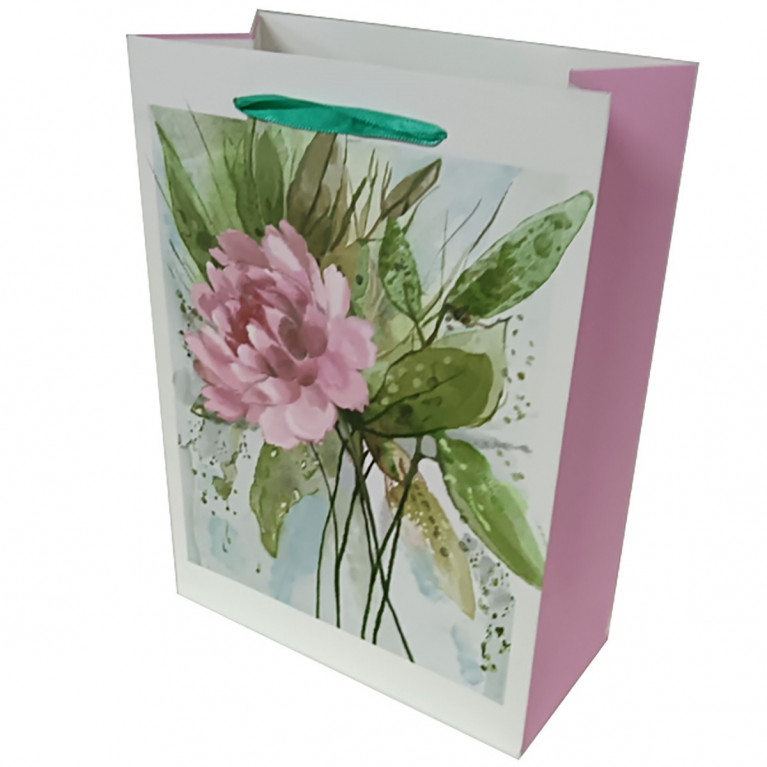 Подарочный пакет больш. 26x32x10см, ламинированный 108097