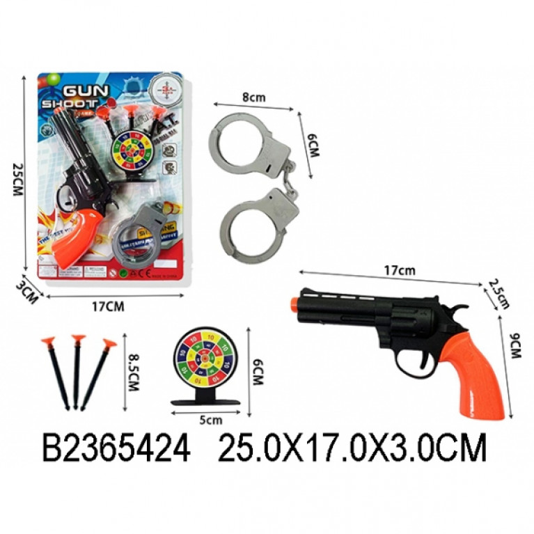 Набор ПОЛИЦИЯ на карт. 25х17х3 см. в кор.2*180шт