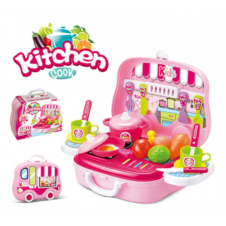 008-915A  Игровой набор "Чемоданчик кулинара" 26,5*22*10 см